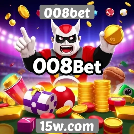 Variedade de jogos disponíveis na plataforma 008bet